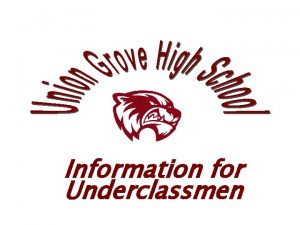 Information for Underclassmen Probe College Fair Stockbridge High