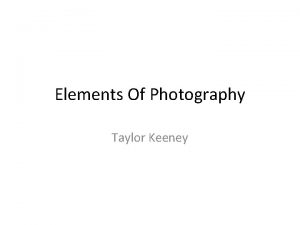 Elements Of Photography Taylor Keeney Rule Of Thirds