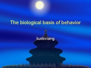 The biological basis of behavior liudexiang contents Neurons