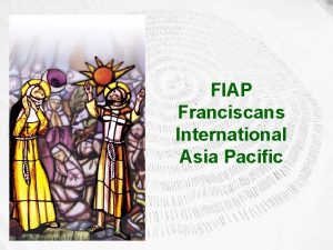 FIAP Franciscans International Asia Pacific Background West Papua