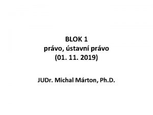 BLOK 1 prvo stavn prvo 01 11 2019