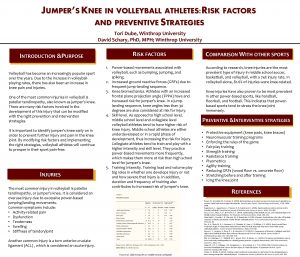 JUMPERS KNEE IN VOLLEYBALL ATHLETES RISK FACTORS AND