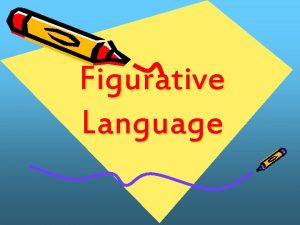 Figurative Language Literal vs Figurative Language Literal Language