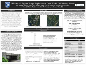 US Route 1 Bypass Bridge Replacement Over Route