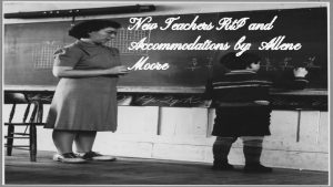 New Teachers Rt I and Accommodations by Allene