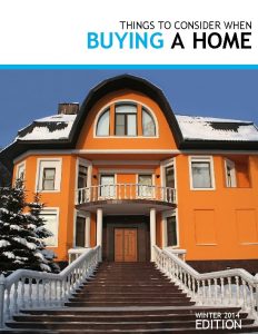 THINGS TO CONSIDER WHEN BUYING A HOME WINTER