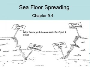 Sea Floor Spreading Chapter 9 4 https www