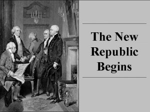 The New Republic Begins 1792 Election Results 16