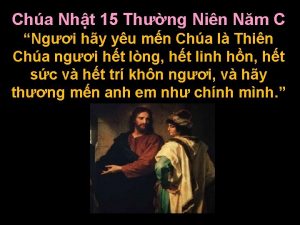 Cha Nht 15 Thng Nin Nm C Ngi