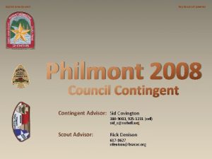 Capitol Area Council Boy Scouts of America Philmont