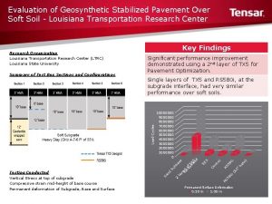 Evaluation of Geosynthetic Stabilized Pavement Over Soft Soil