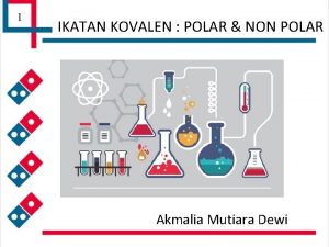 1 IKATAN KOVALEN POLAR NON POLAR Akmalia Mutiara