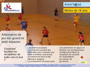 Animhnd Moins de 16 ans Alternance de jeu