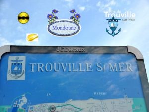 Trouville se situe lest du dpartement du Calvados