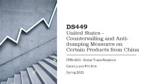 DS 449 United States Countervailing and Antidumping Measures