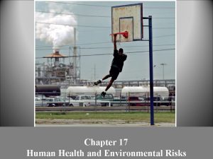 Chapter 17 Human Health and Environmental Risks Introduction