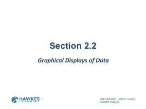 Section 2 2 Graphical Displays of Data Copyright