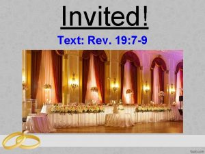 Invited Text Rev 19 7 9 Invited Rev