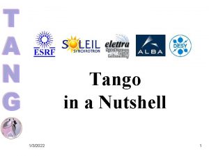 Tango in a Nutshell 132022 1 Tango in