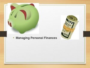 Managing Personal Finances Next Generation ScienceCommon Core Standards