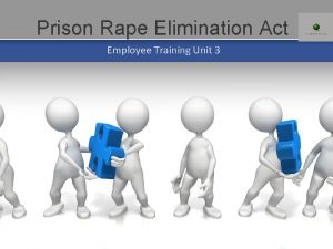 Prison Rape Elimination Act Employee Training Unit 3