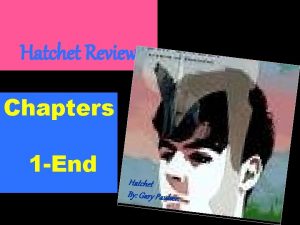 Hatchet Review Chapters 1 End Hatchet By Gary