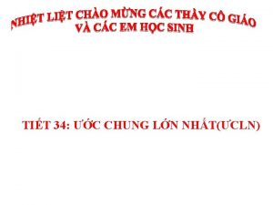 TIT 34 C CHUNG LN NHTCLN TIT 34