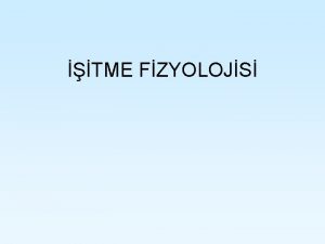 TME FZYOLOJS Ses dalgas Titreen bir cismin maddesel