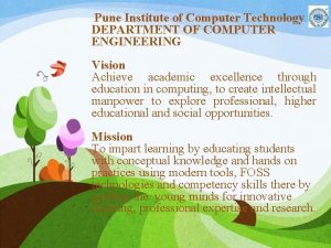 Pune Institute of Computer Technology DEPARTMENT OF COMPUTER