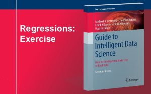 Regressions Exercise Exercise 1 Linear Regression Guide to