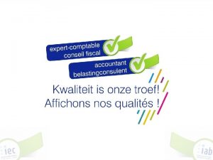 Jaarrekening op 31 december 2012 Comptes annuels au