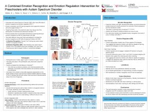 A Combined Emotion Recognition and Emotion Regulation Intervention