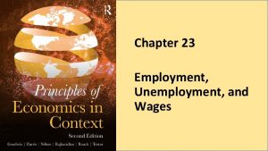 Chapter 23 Employment Unemployment and Wages Figure 23