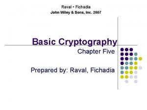 Raval Fichadia John Wiley Sons Inc 2007 Basic