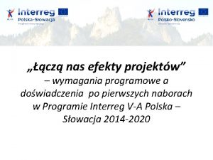 cz nas efekty projektw wymagania programowe a dowiadczenia