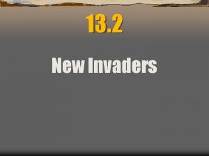 13 2 New Invaders I Vikings Even before