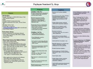 Paylam Semineri Ak Planlama Duyuru Afi Hazrlama Logolar