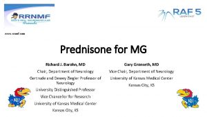 www rrnmf com Prednisone for MG Richard J