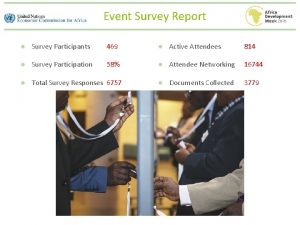 Event Survey Report Survey Participants 469 Active Attendees