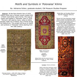 Motifs and Symbols in Polonaise Kilims By Adrianna