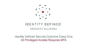 Identity Defined Security Outcome Deep Dive All Privileged