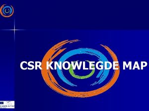 CSR KNOWLEGDE MAP Corporate Social Responsibility Umwelt Arbeitsplatz