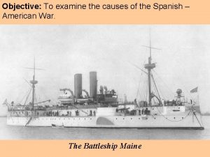 Objective To examine the causes of the Spanish