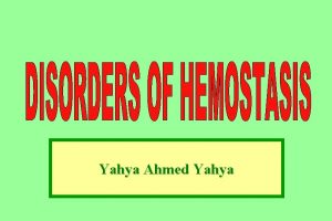 Yahya Ahmed Yahya Hemostasis Cascade Model of Coagulation