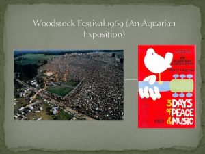 Woodstock Festival 1969 An Aquarian Exposition Woodstock 1969