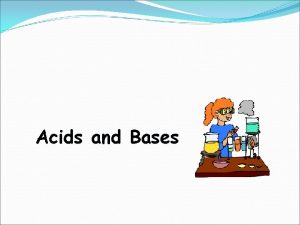 Acids and Bases Arrhenius Arrhenius In aqueous solution