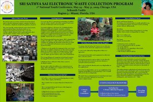 SRI SATHYA SAI ELECTRONIC WASTE COLLECTION PROGRAM 1