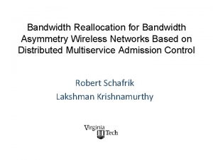 Bandwidth Reallocation for Bandwidth Asymmetry Wireless Networks Based