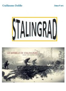 Guillaume Delille 3me Vert La bataille de Stalingrad