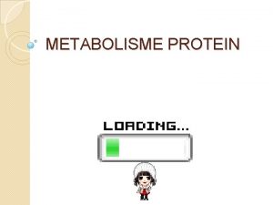 METABOLISME PROTEIN STRUCTUR ASAM AMINO Nonionized form H